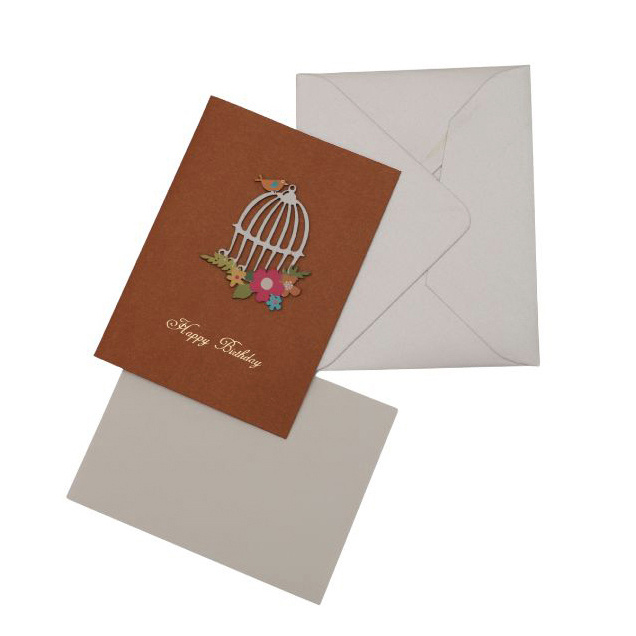 Art Card With Envelope 105x137 Mm Happy Birthday - 1 Piece