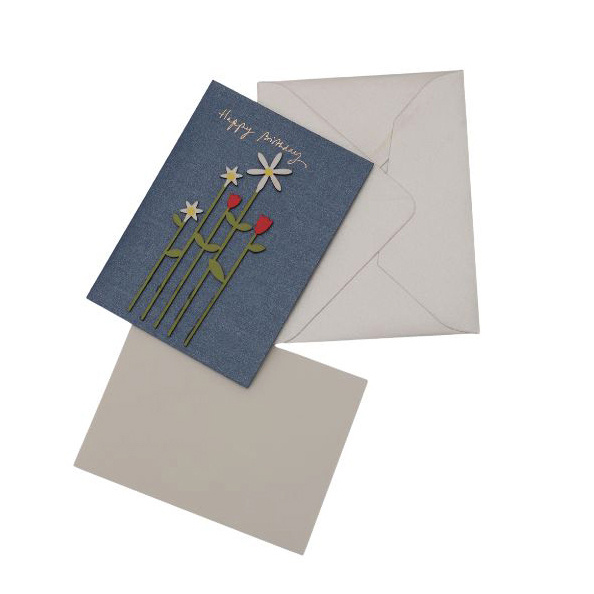 Art Card With Envelope 105x137 Mm Happy Birthday - 1 Piece