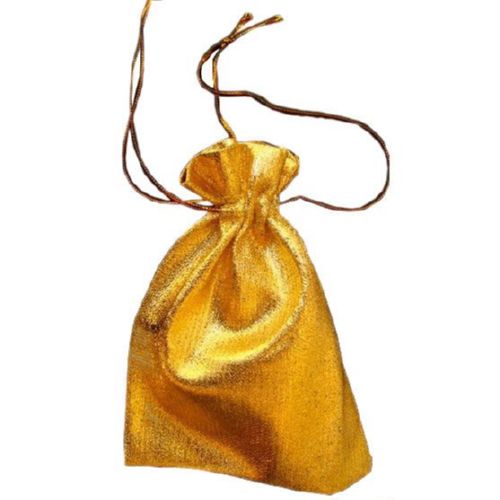 Fabric Jewellery Gift Back 120x160 mm gold