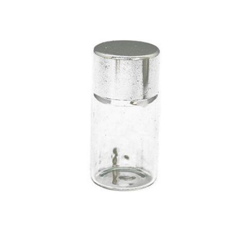 Glass Bottles, Bead Containers 47 x 12 mm