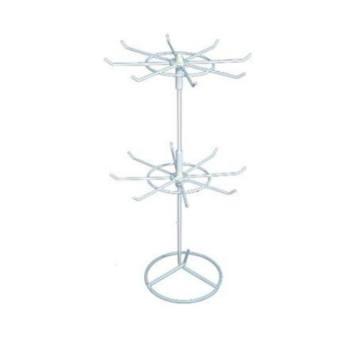 Metal Display Stand Spinning 42x21 cm -2 rows