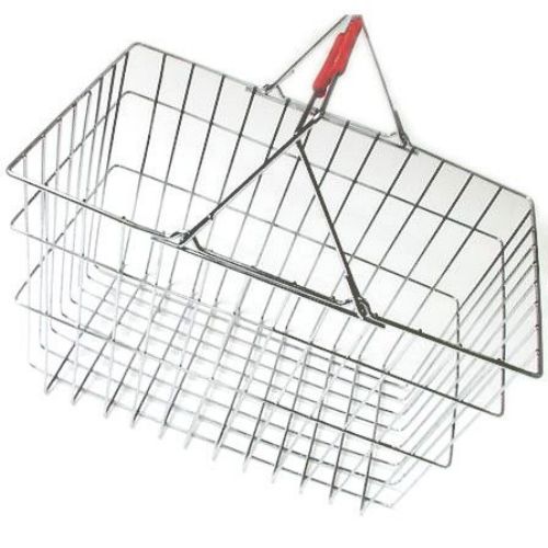 Shopping cart with 2 handles 40x30x22 cm