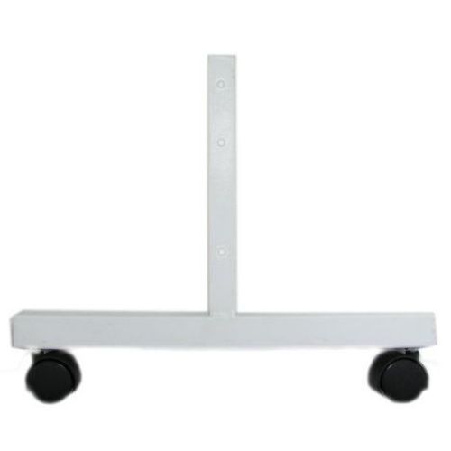 Metal Display Stand Feet 2 pieces 200x100 cm with wheels