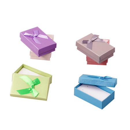 Jewelry Gift Boxes for Necklaces, Bracelets, Earrings - 50x80 mm ASSORTED Colors