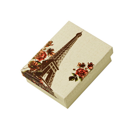 Jewelry Gift Box with Vintage Design, 70x90 mm