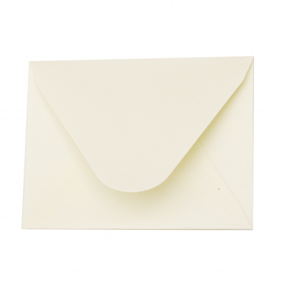 pearl card envelope 78x110 mm color cream