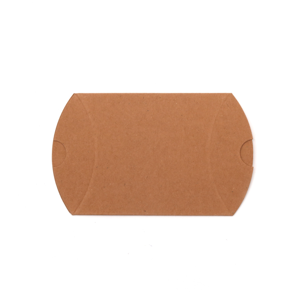Kraft cardboard box folding 9x6.5x7x2.7 cm