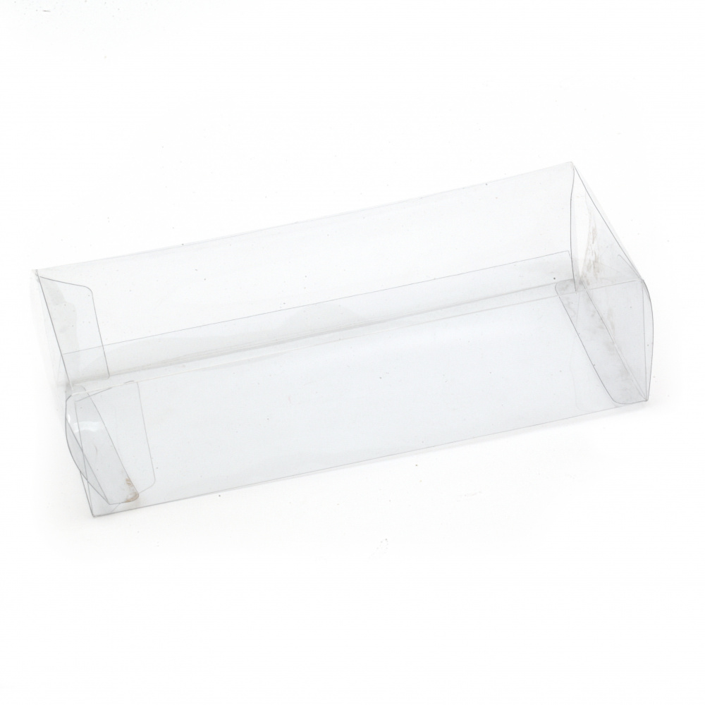 Кутия PVC сгъваема 4.5x7x17 см мека прозрачна