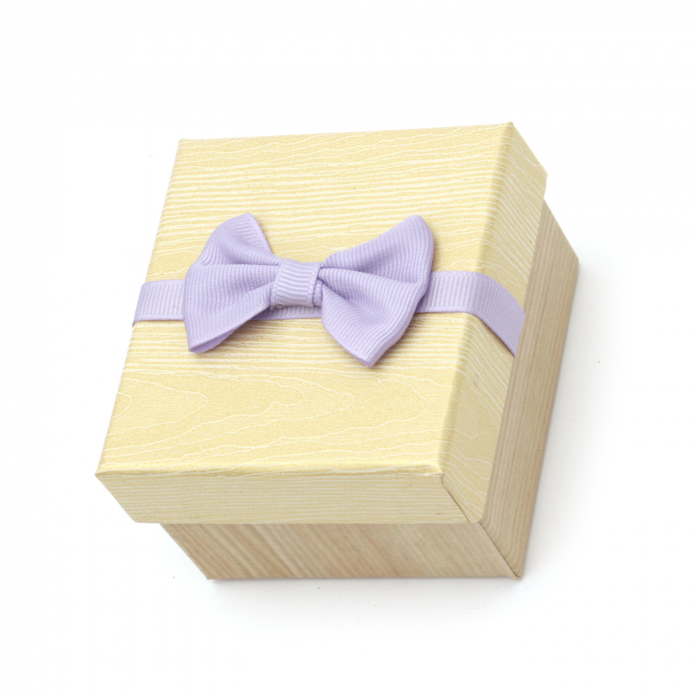 Cardboard Gift Box for Jewelry Packaging, 85x80x55 mm, ASSORTED