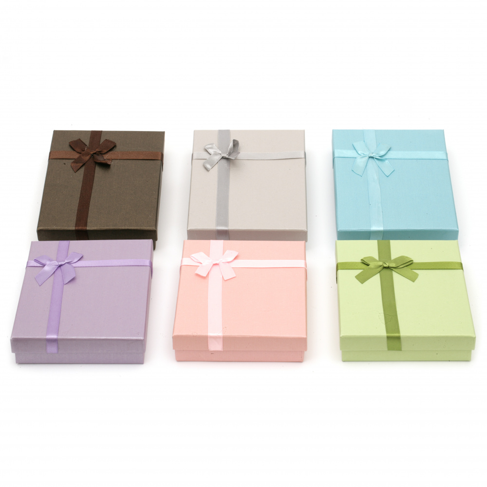 Stylish Gift Box for Jewelry Packaging, 120x160 mm,  ASSORTED