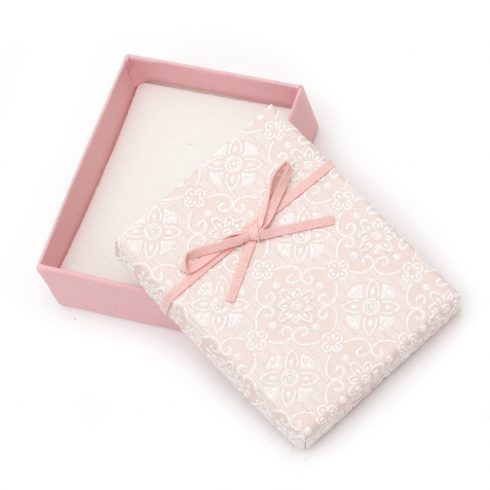 Cardboard Jewelry Gift Box, 70x90 mm, ASSORTED Pastel Tones 