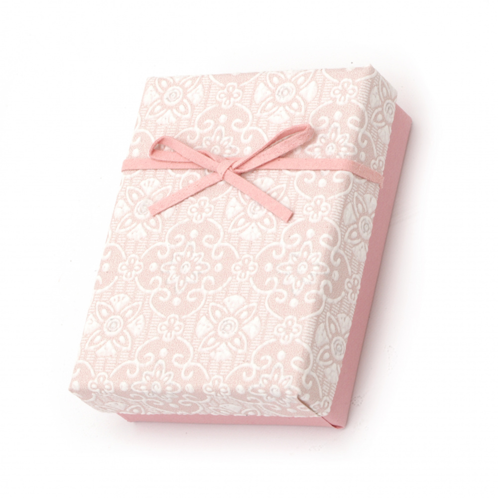 Cardboard Jewelry Gift Box, 70x90 mm, ASSORTED Pastel Tones 
