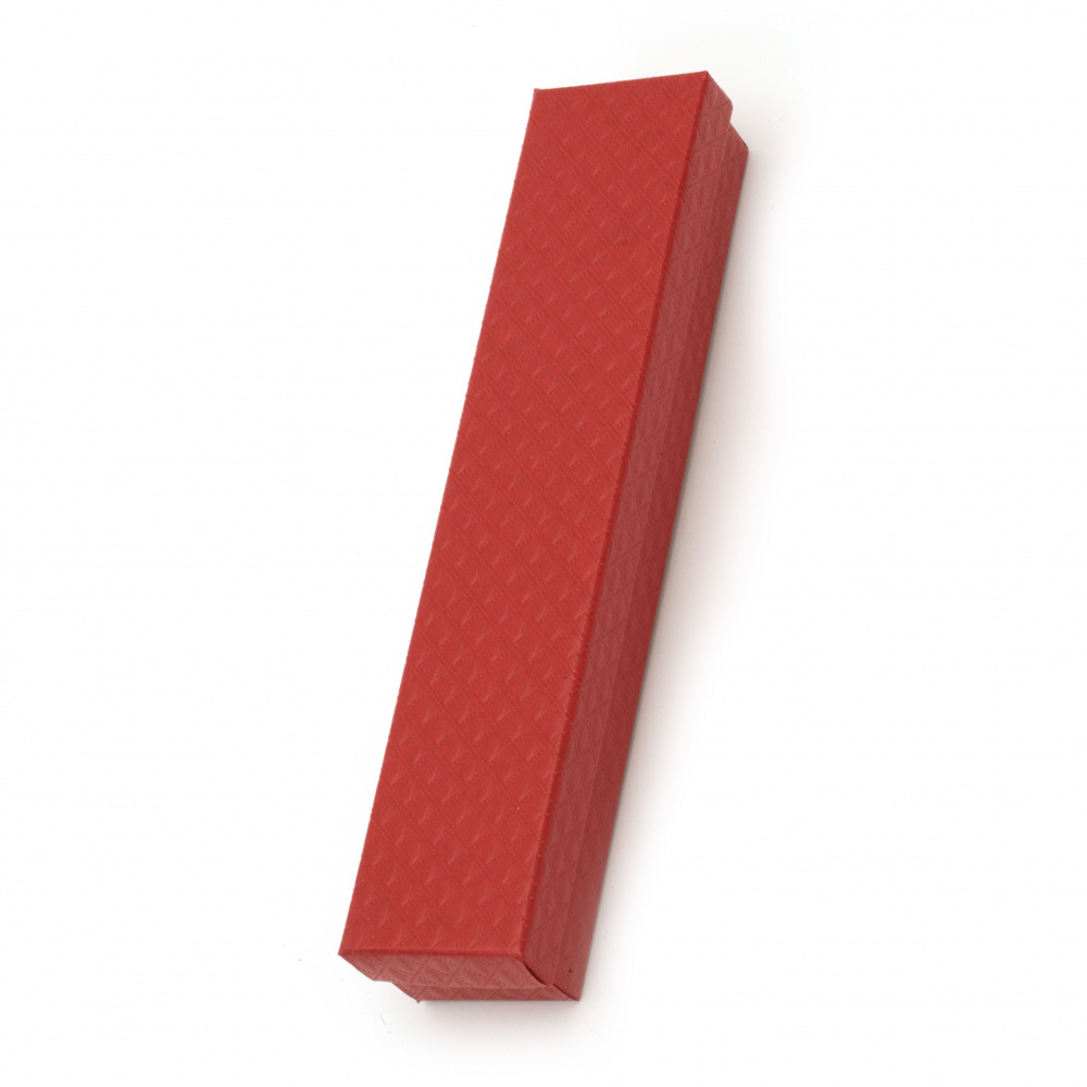 Κουτί δώρου κοσμημάτων 40x210 mm κόκκινο