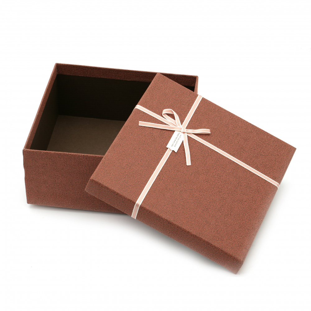 Elegant Cardboard Gift Box,  210x210x95 mm, ASSORTED