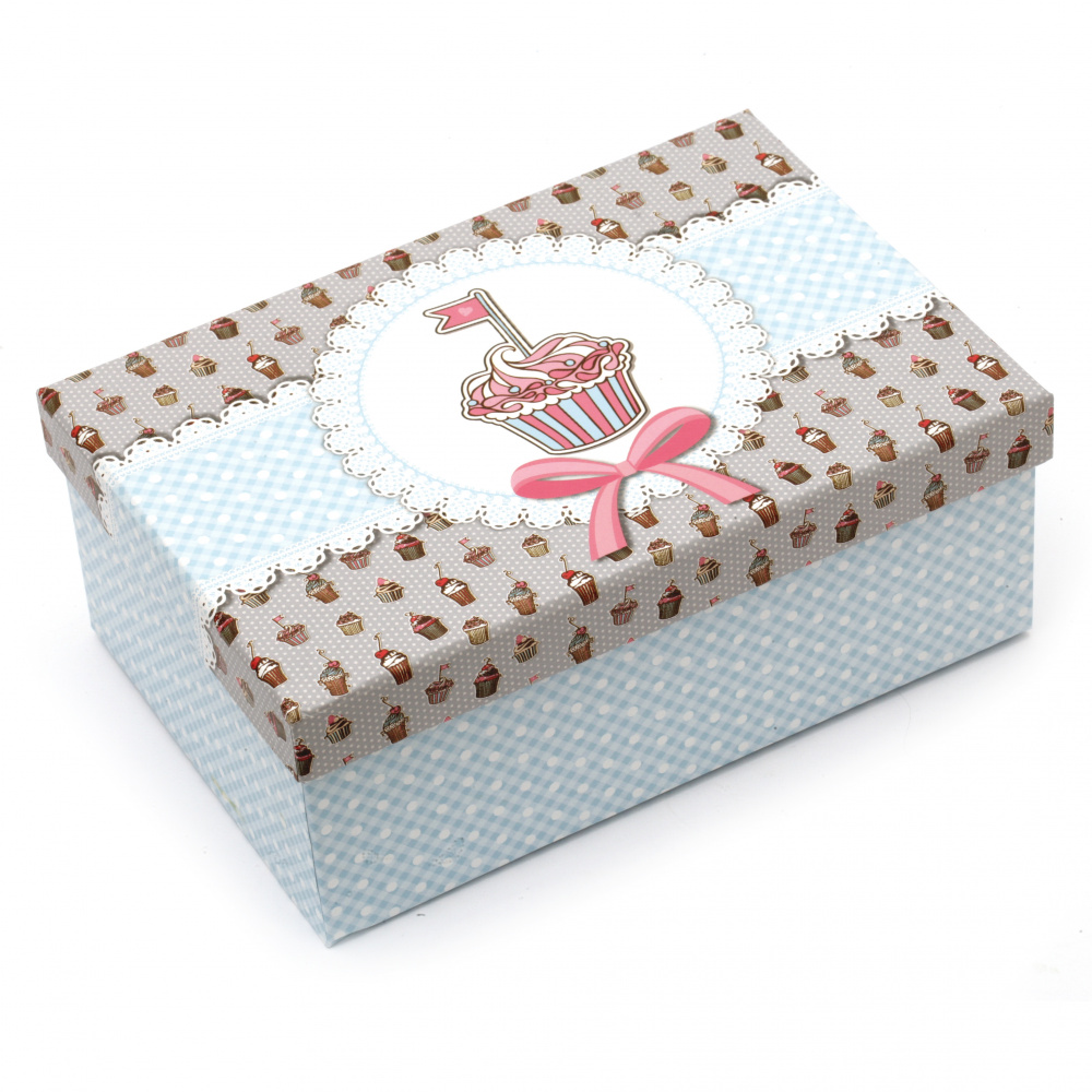 FOLIA кутия за подарък правоъгълна 18.5x12.5x7 см
