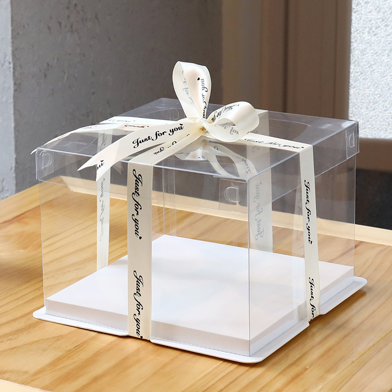 Folding Gift Box PVC and Cardboard, 3-layer 44x44x28 cm Pink