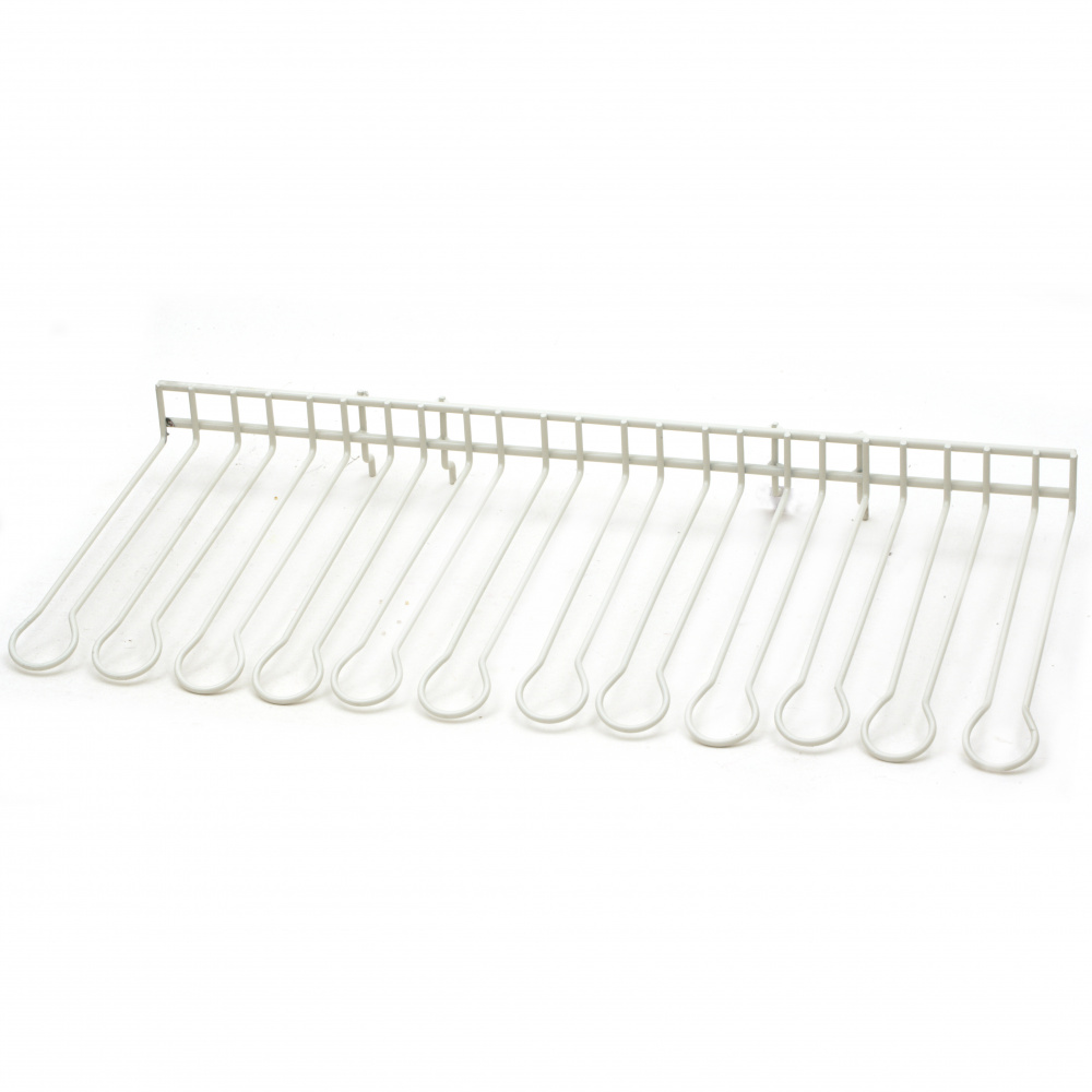 Row with paint skewers Mont Marte 54x25x4 cm with 12 skewers 4x25 cm - white