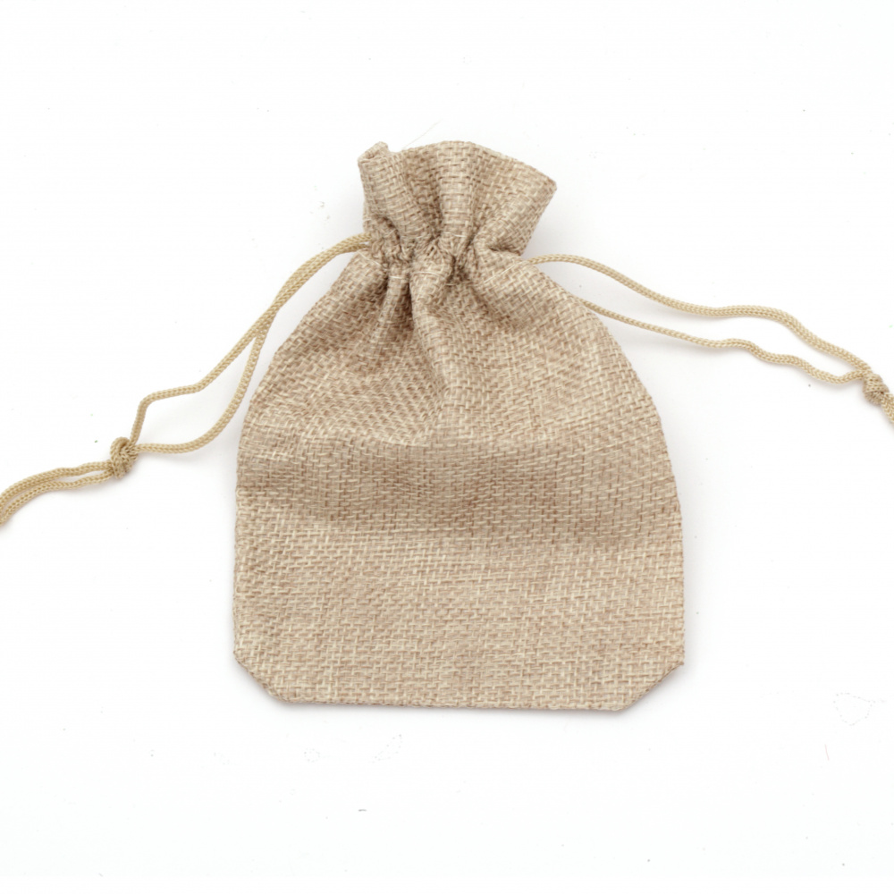Sack Bag, 9.5x13.8 cm, Brown