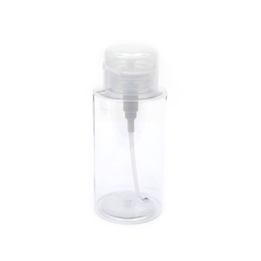 Flacon pompă din plastic 126x63 mm 300 ml
