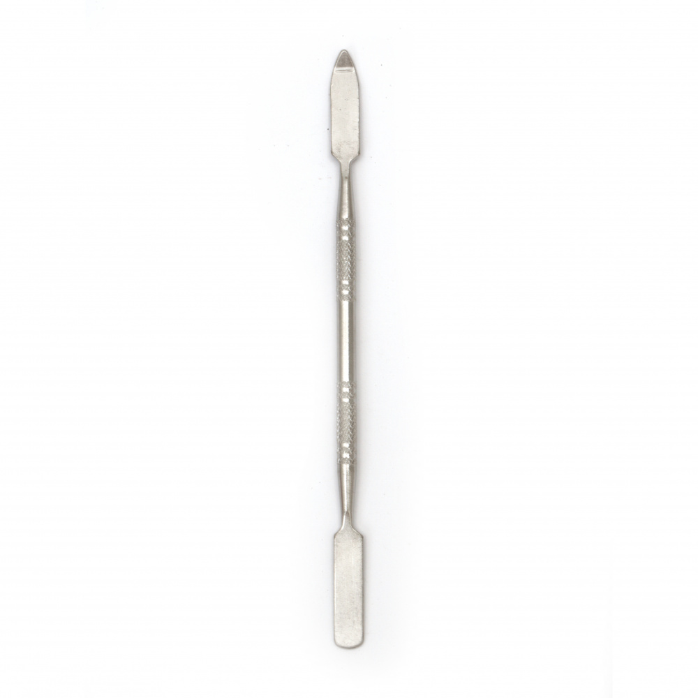 Double-sided Stainless Steel Cuticle Remover / 16 cm