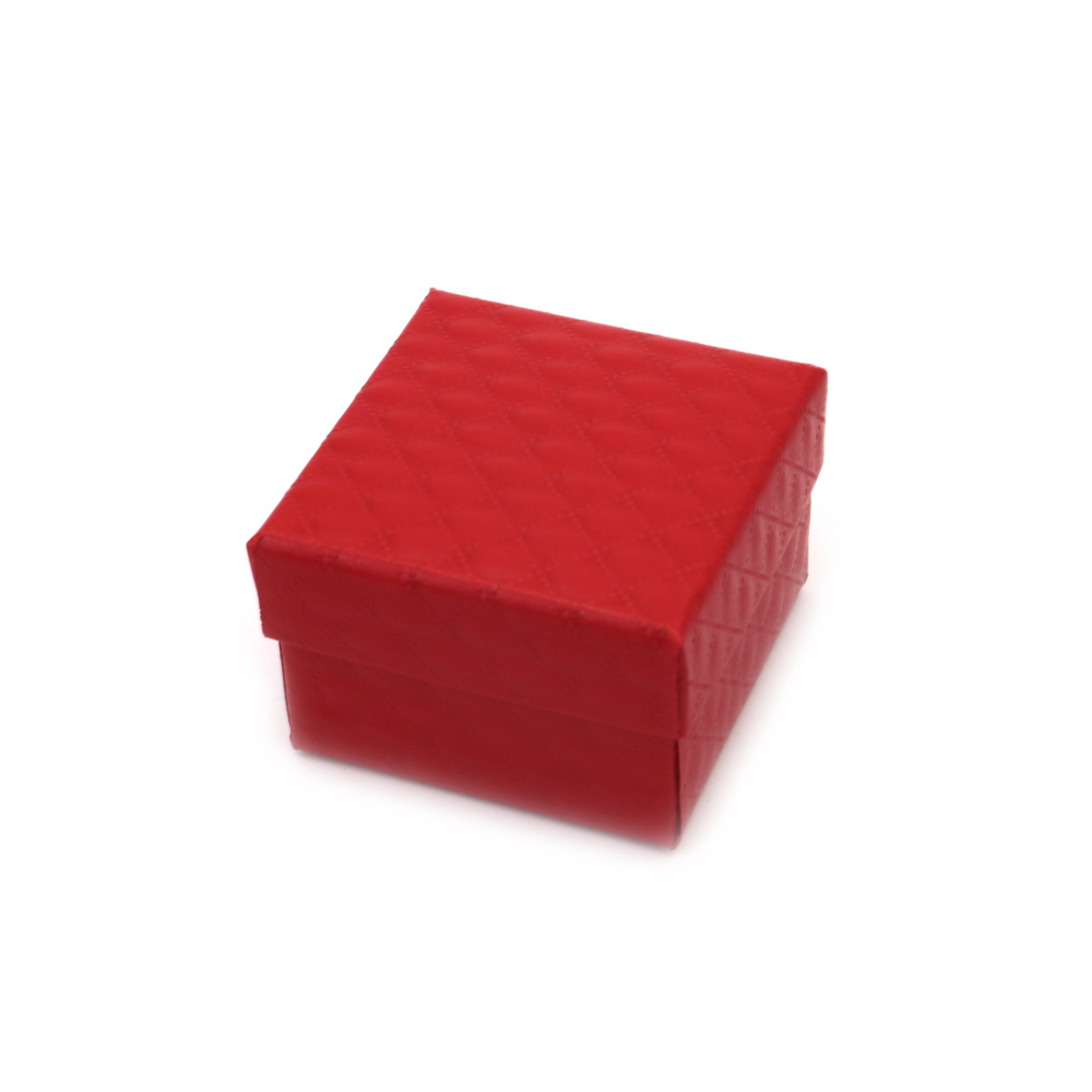 Jewelry Gift Box / 5x5 cm / Red