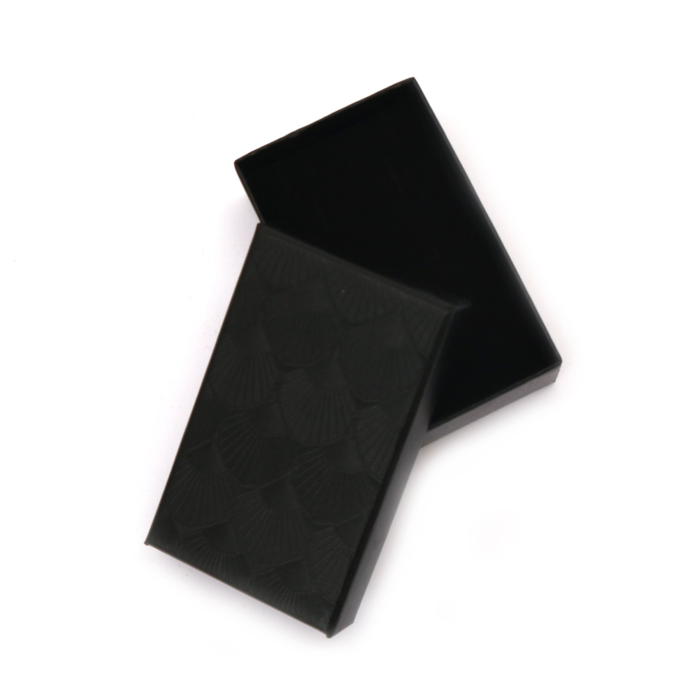 Cardboard Jewelry Gift Box / 5x8 cm / Black