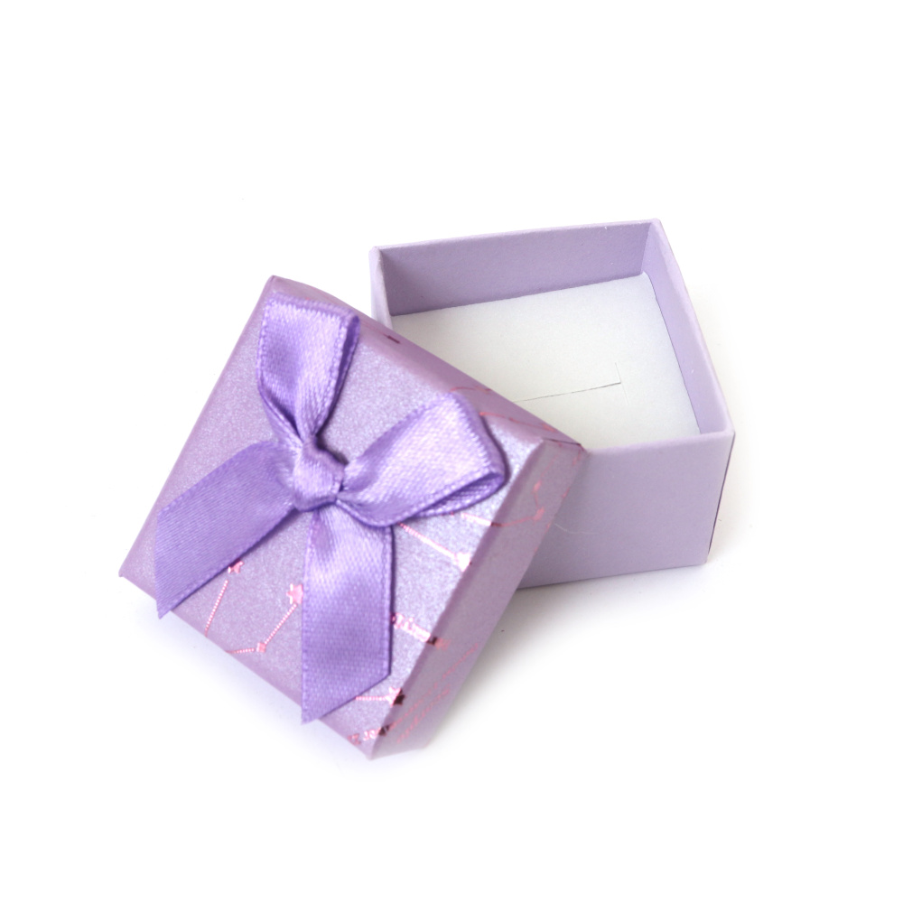 Darilne škatlice za nakit, mešane barve, 5 x 5 cm – komplet 24 kosov