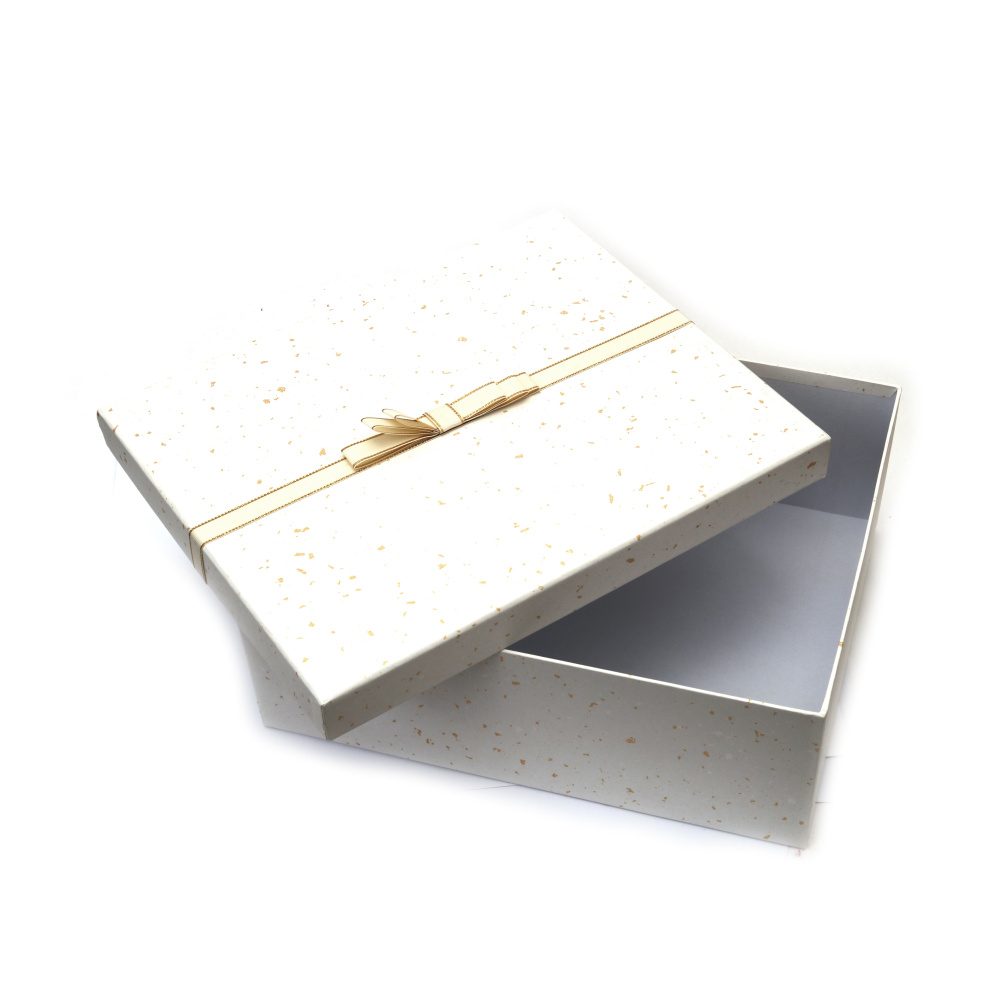Cutie cadou 25x19x7 cm, culoare albă