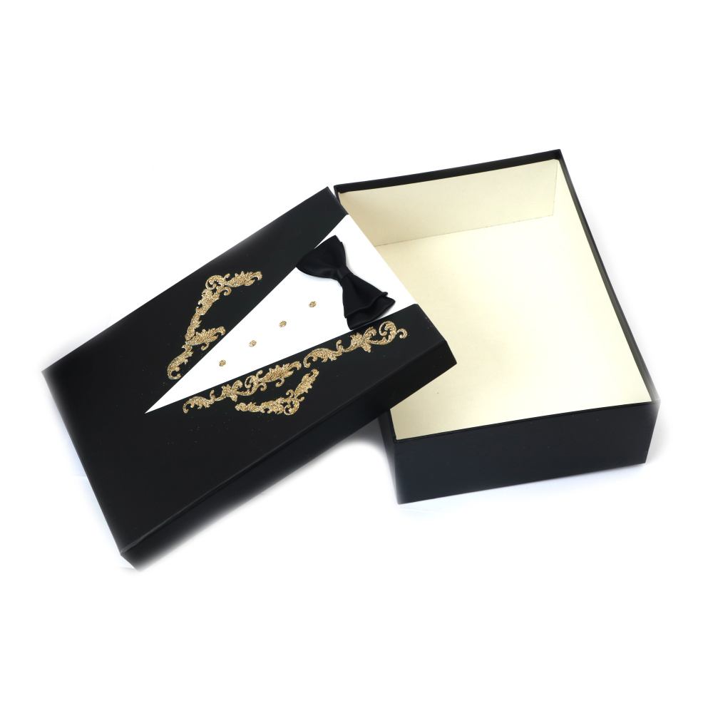 Wedding Gift Box 26x19x8 cm with Painted Groom Design