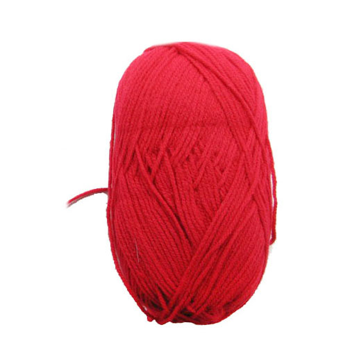Red Acrylic Yarn CLASSIC / 350 meters - 100 g