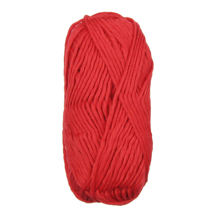 AMBASSADOR Yarn / 50 percent Wool and Polyester / Red / 100 grams -150 meters