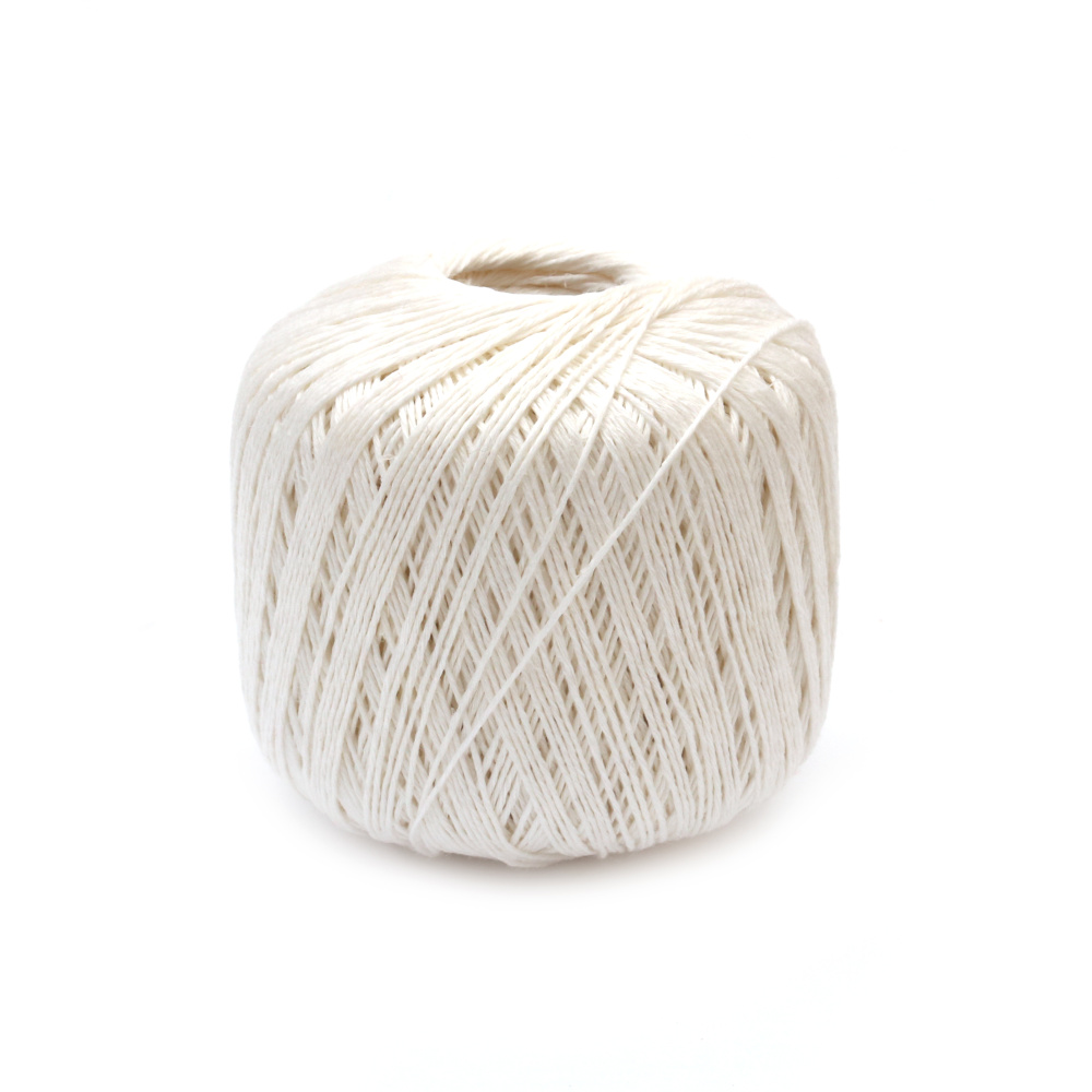 PANAMA Yarn / White / 100% Linen - 155 meters - 50 grams