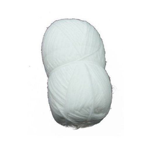 Strong White Yarn VIDLON - 100 grams