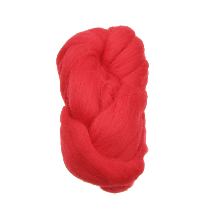 Yarn red wool tape 100 grams ~ 5 meters