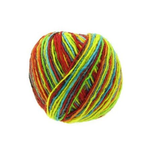 Yarn colored wool -50 grams
