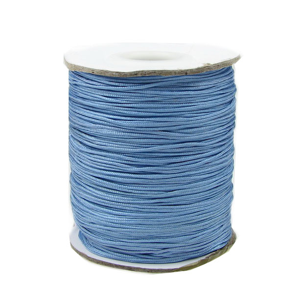 Полиестерен шнур 0.8 мм син светло ~120 метра