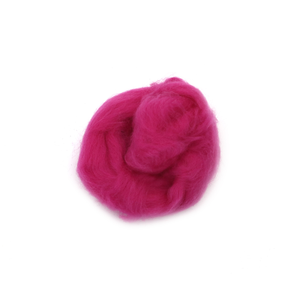 100% Wool Felt 1mm Pink Melange