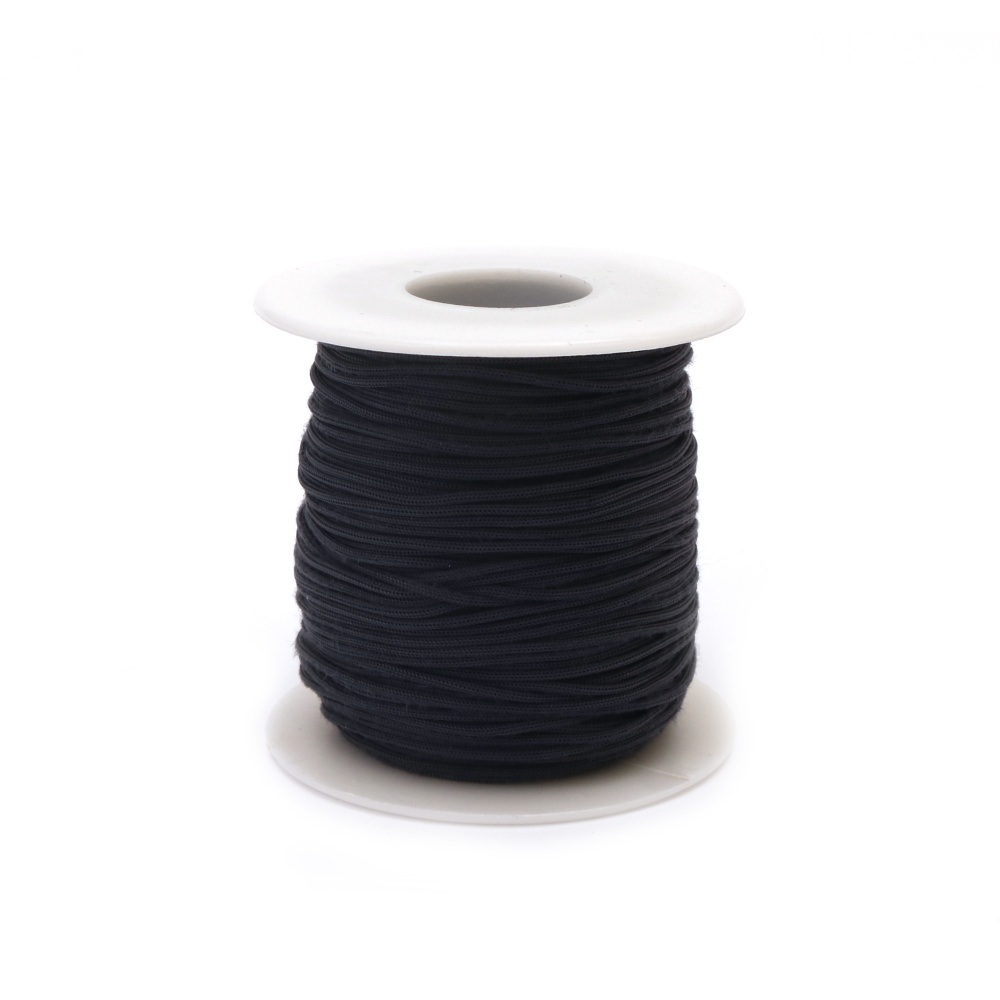 Cord polyester 1.2 mm blue dark ~ 45 meters