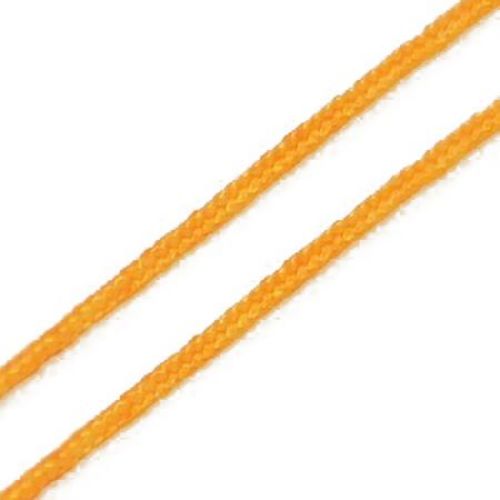 Полиестерен шнур 0.8 мм оранжев -10 метра