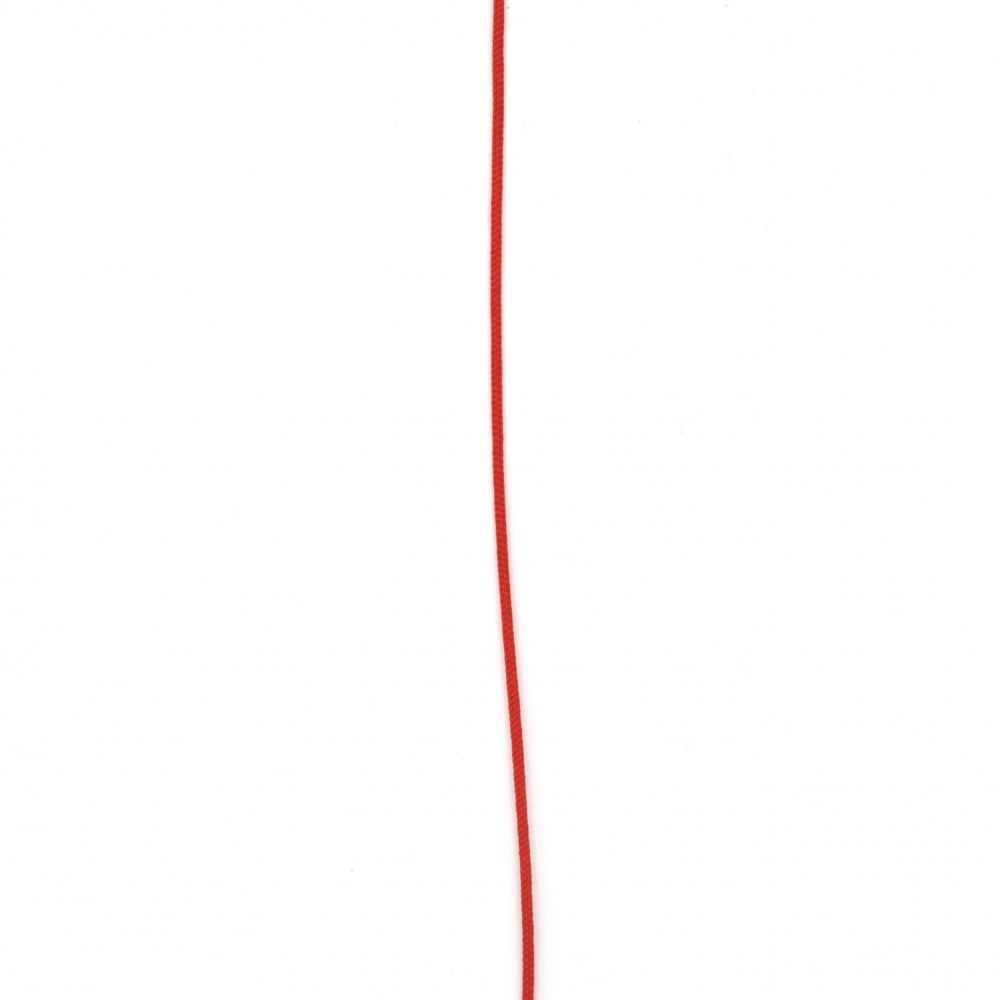 Snur poliester 1 mm roșu -80 metri