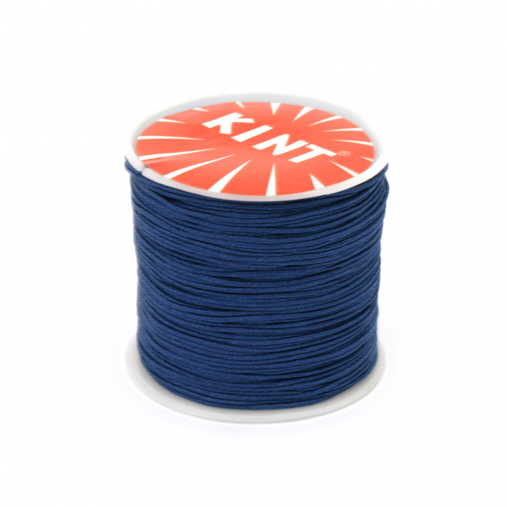 Polyester Cord / 0.8 mm / Royal Blue ~ 45 meters
