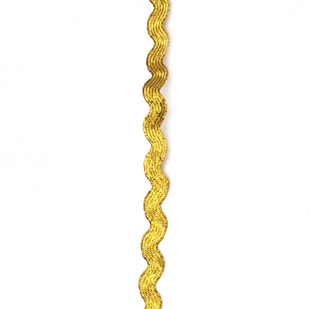 Decorative Craft Ribbon / Lame / 5 mm / Gold ~ 22 meters
