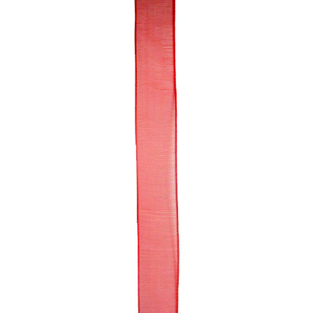Κορδέλα οργάντζα 15 mm κόκκινο ~ 45 μέτρα