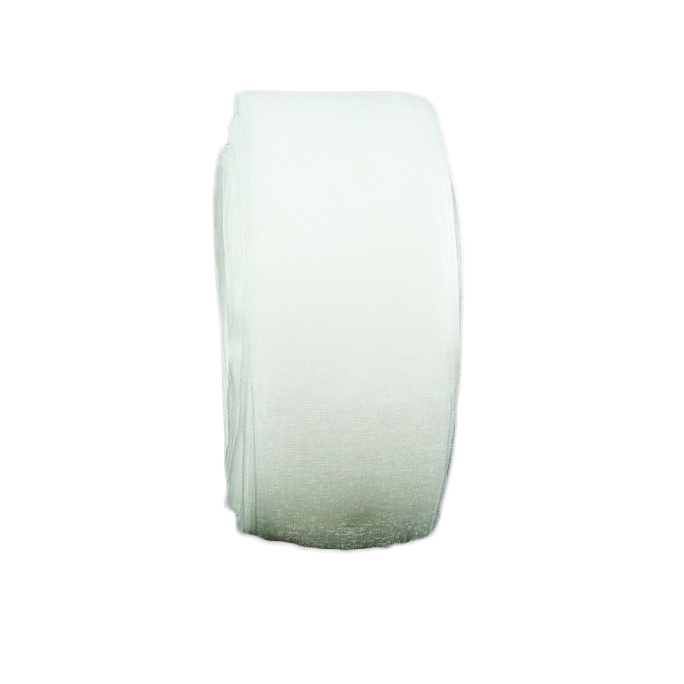 Organza ribbon 38 mm white ~ 45 meters