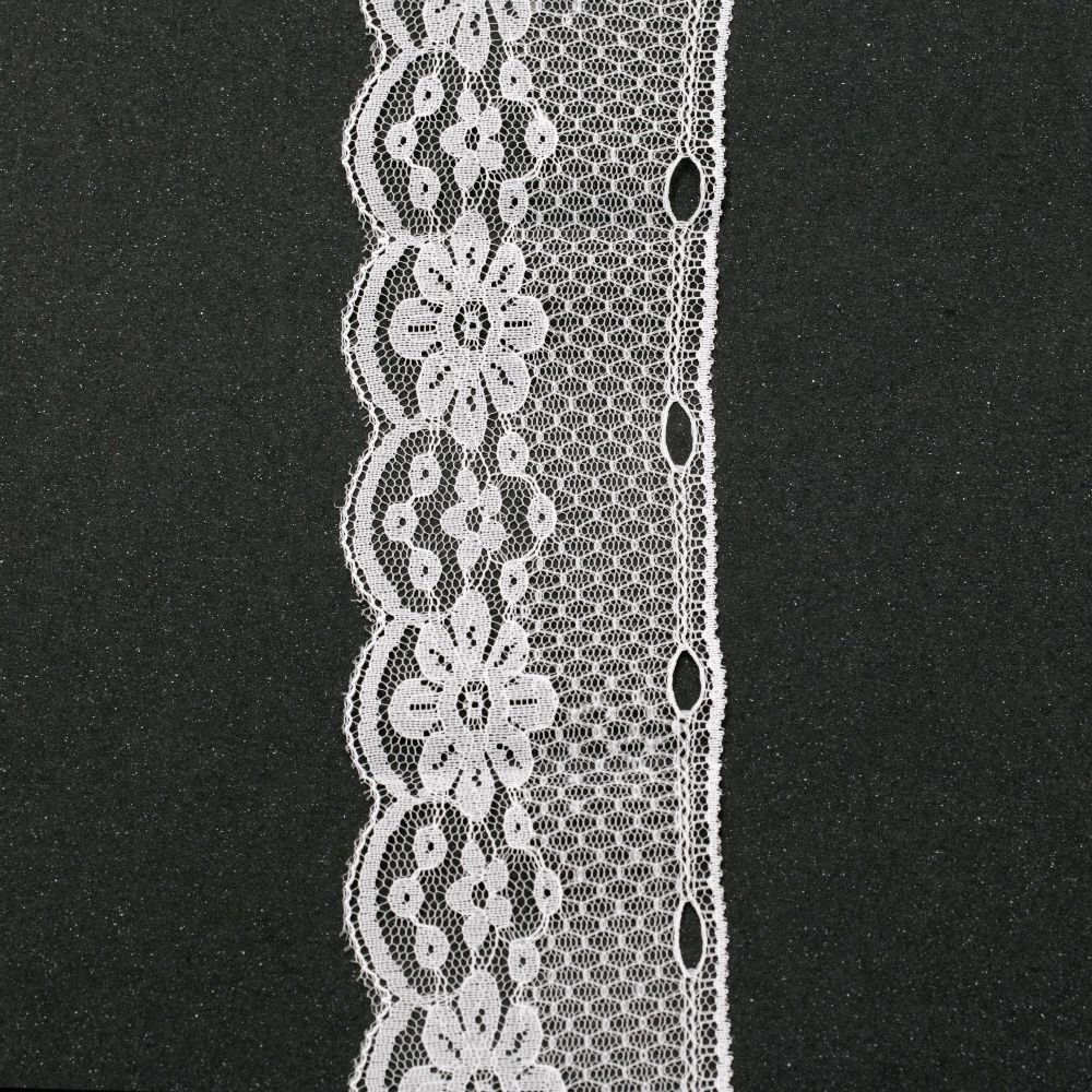 Vintage Lace Ribbon for Decoration, Wedding Party, Clothes, Sewing, Gift Wrapping 65 mm