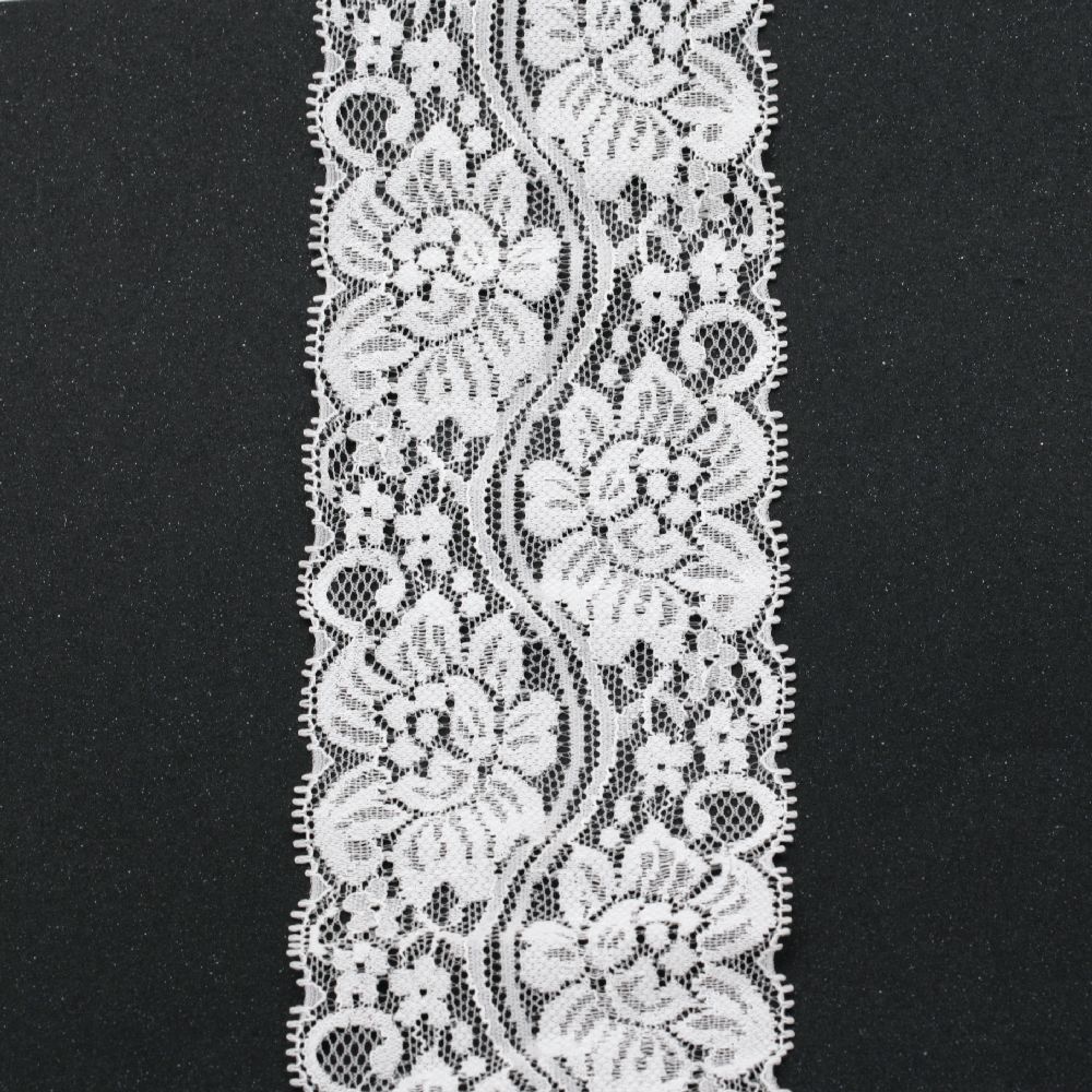 Lace Border Ribbon for decoration  80 mm