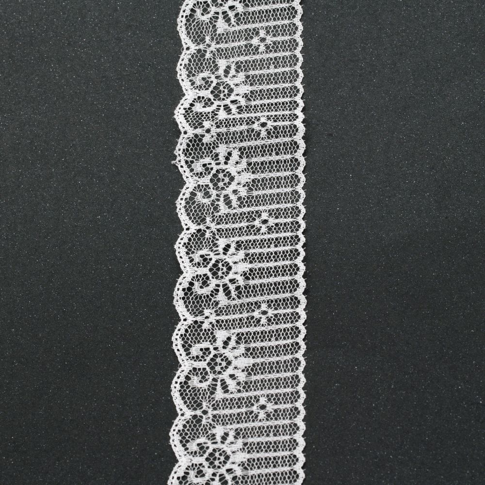 Vintage Lace Ribbon for Decoration, Wedding Party, Clothes, Sewing, Gift Wrapping 48 mm