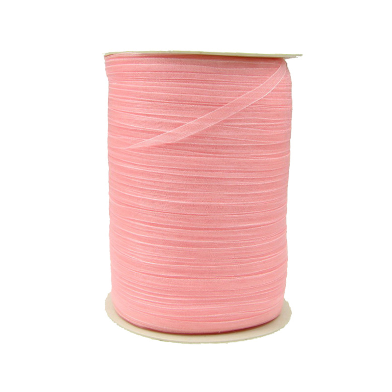 Organza Ribbon for Gift Wrapping and Decoration / 3 mm / Peach - 810 meters