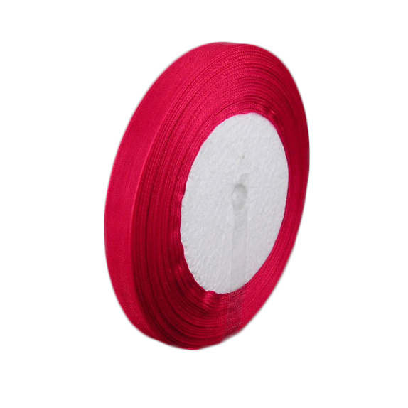 Organza ribbon 25 mm red ~ 45 meters