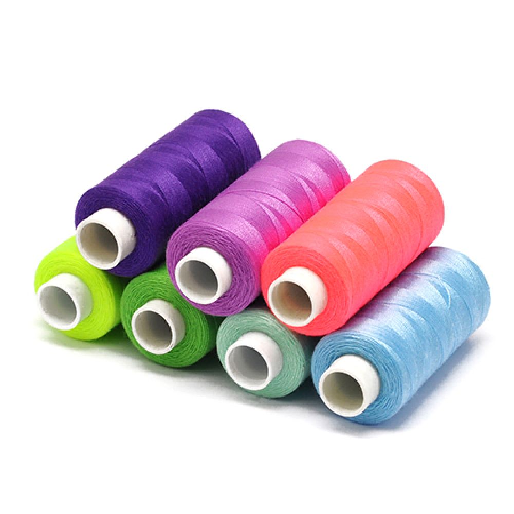 Polyester Thread 0.2mm Assorted Colors Rolls ~ 360 meters